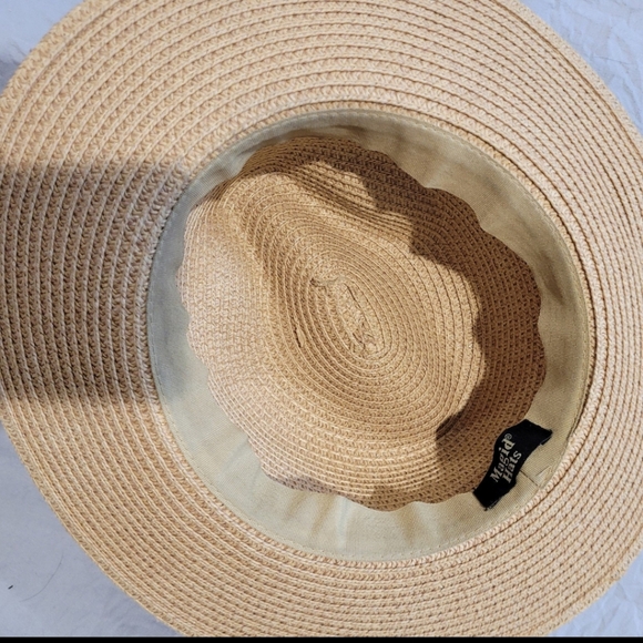 Magid Hats Women OS hat with band boho sun beach coastal woven fedora hat - Picture 6 of 10